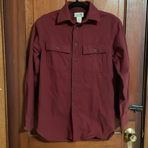 M’s LL Bean Flannel, size XS
